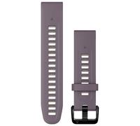 Garmin - Cinturino di ricambio - Bracelet QuickFit 20mm Silicone Mauve / Sable in Silicone - Viola