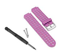 Garmin Cinturino di Ricambio per Forerunner 220, Bianco/Viola