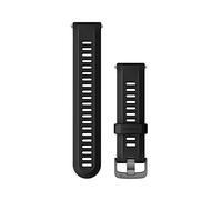 Garmin Forerunner 22 Mm Silicone Strap Nero Black / Grey
