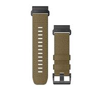 Garmin Cinturino di ricambio QuickFit da 26 mm, cinturino in nylon marrone coyote, Marrone chiaro, misura unica, Moderno