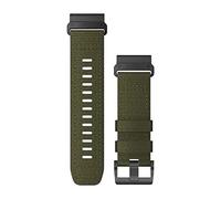Garmin Cinturino di ricambio QuickFit da 26 mm, cinturino in nylon verde Ranger, Verde, Moderno