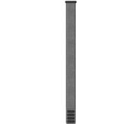 Garmin Cinturino Originale serie fēnix 5X, 6X, 7X, quatix 5X, 6X, 7X, Enduro, Descent Mk1, Mk2 o tactix 7, 22mm, UlktraFit in Nylon, Chiusura a strappo, Ultra-leggero, Elastico e Anti-microbico, Gray