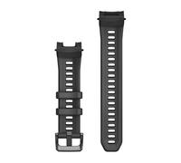Garmin Cinturino In Silicone Instinct 3/instinct Crossover Amoled 22 Mm Charcoal Grey / Metal