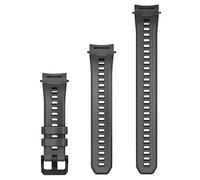 Garmin Instinct E - Cinturino di ricambio in carbonio, 40 mm, in 2 misure, colore: carbone, Carbone