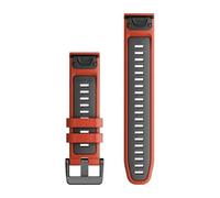 Garmin Cinturino In Silicone Quickfit 22 Mm Flame Red / Graphite