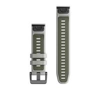 Garmin Cinturino In Silicone Quickfit 22 Mm Fog Gray / Moss