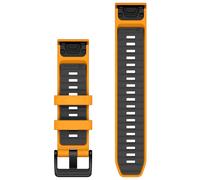Garmin Quickfit 22 Mm Silicone Strap Arancione Spark Orange / Graphite