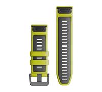 Garmin Cinturino In Silicone Quickfit 26 Mm Electric Lime / Graphite
