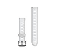 Garmin Cinturino Originale, 20mm, Sgancio rapido, Silicone, Mist Grey