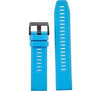 Garmin Cinturino Originale, 22mm, QuickFit, Silicone, Cyan Blue