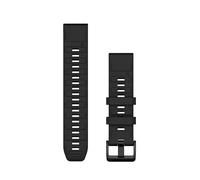 Garmin Cinturino Originale fēnix 8, 22mm, QuickFit, Silicone, Black | Cinturino Originale Garmin 22mm, compatibile con modelli selezionati di fēnix, instinct e altri, QuickFit, Silicone, Black