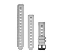 Garmin Cinturino Originale Instinct 2S, 20mm, QuickFit, Silicone, Mist Gray