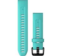 Garmin quickfit 20 mm silicone wristband aqua blue