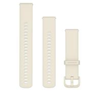 Garmin Original Accessories Vivoactive 6 - Cinturino a sgancio rapido, 20 mm, in silicone e protezione schermo LCD, osso 20 mm, moderno, Osso, 20mm, Moderno