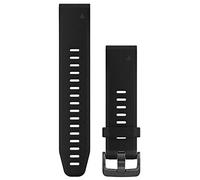 Garmin Cinturino per orologio QuickFit 20 in silicone, accessorio per Fenix 5S Plus/Fenix 5S, colore: nero, 010-12739-00