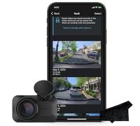 Garmin Dash Cam Mini 3, 1080p, FOV a 140 gradi, Registrazione di Incident Detection e Signature Series Cloth