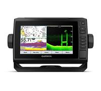 Garmin ECHOMAP UHD 72Cv, Chartplotter touch-screen a chiave assistita da 7 pollici con mappa di base mondiale