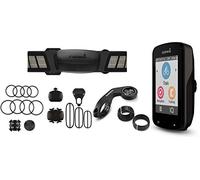 Garmin Edge 820 GPS Bike Computer Touchscreen con Bundle Cardio e Sensori Cadenza/Velocità, Mappa Europa, Smart Notification, Connessione ANT+ e WiFi, Nero/Grigio