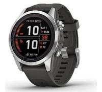 Garmin fēnix 7S Pro GPS NFC Bluetooth 42mm MIP Argento Grafite S/M Resistenza 10ATM SpO2