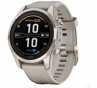 Garmin Fenix 7s Pro Sapphire Solar Titanio Soft Gold Smartwatch 42mm 10atm_