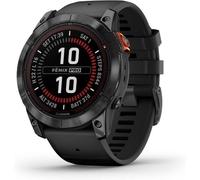Garmin Fénix 7X Pro Solar GPS NFC 51mm Grigio Cinturino Nero Resistenza 10ATM SpO2