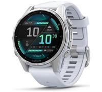 SMARTWATCH GARMIN fenix 8 - 43mm AMOLED, argento/bianco