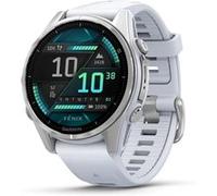 Garmin Fenix 8 3,3 cm (1.3'') AMOLED 43 mm Digitale 416 x 416 Pixel Touch screen Argento Wi-Fi GPS (satellitare) Garmin