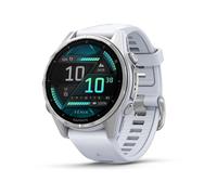 Garmin Fenix 8 3,3 cm (1.3'') AMOLED 43 mm Digitale 416 x 416 Pixel Touch screen Argento Wi-Fi GPS (satellitare) Garmin