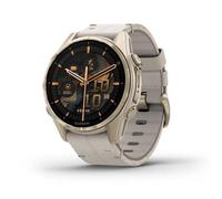 Garmin Fenix 8 3,3 cm (1.3") AMOLED 43 mm Digitale 416 x 416 Pixel Touch screen Oro Wi-Fi GPS (satellitare)