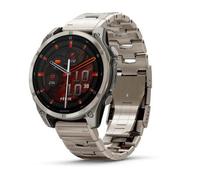Garmin Fenix 8 3,56 cm (1.4") AMOLED 47 mm Digitale 454 x 454 Pixel Touch screen Titanio Wi-Fi GPS (satellitare)