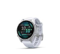 Garmin fēnix 8, 43mm, Display AMOLED 1,3", Touch, Pulsanti induttivi, Speaker e Microfono, Comandi Vocali, GPS multibanda, Torcia, Mappe, 90+ App per lo Sport, Autonomia 10 giorni (Whitestone)