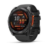 Garmin fēnix 8, 43mm, Smartwatch GPS Premium Multisport, Whitestone | Display AMOLED 1,3", Touchscreen, Speaker e Microfono, Torcia, Mappe, 90+ App per lo Sport, Autonomia 10 giorni
