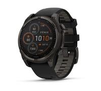 GARMIN FENIX 8 Sapphire Solar 47mm Carbon Gray DLC Black 010-02906-11(Anche in comode rate a tasso 0)