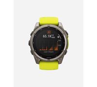 Garmin Fenix 8 Solar 51mm Sapphire - Orologio Multifunzione - Giallo UNICA