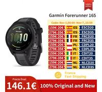 GARMIN Forerunner 165 sensore di bue a impulsi tracciamento dello stress dinamica di corsa a base di polso allenamento incrociato della frequenza cardiaca a base di polso
