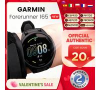 GARMIN Forerunner 165 Smart Watch 43 mm da corsa Touch screen AMOLED da 1,2 pollici 25+ Sport Health Data Versione GPS