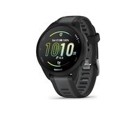 Garmin Forerunner 165, Smartwatch per la corsa, 43mm, Musica, App di Streaming, GPS, Cardio, VO2max, Report mattutino, HRV Status, Piani gratuiti 5K, 10K, 21K e Maratona, GarminPay, Black