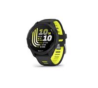 Garmin Forerunner® 170 Musica, GPS Running Smartwatch, Statistiche di allenamento avanzate e informazioni sul recupero, oltre a memorizzare la musica, nero con cinturino nero/Amp giallo