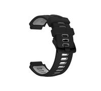 INF Cinturino per Garmin Forerunner 235/220/230/620/630/735XT, cinturino di ricambio in silicone compatibile con Garmin Forerunner 235, nero