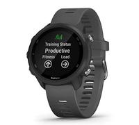 Garmin Forerunner 245, Orologio Smart Gps Multisport, Nero Grigio