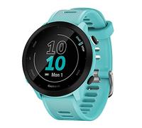 Garmin Forerunner 55 (Aqua), Smartwatch running con GPS, Cardio, Piani di allenamento inclusi, VO2max, Allenamenti personalizzati, Connect IQ