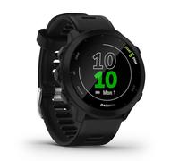 Garmin Forerunner 55, Smartwatch running con GPS, Cardio, Piani di allenamento inclusi, VO2max, Allenamenti personalizzati, Connect IQ, Taglia unica, Black