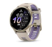 Garmin Forerunner 970 Soft gold titanium cinturino french grey/translucent indigo 010-02969-12(Anche in comode rate a tasso 0)