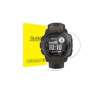 Garmin Instinct 2 Pellicola Protettiva per Schermo (Confezione da 2), Vetro Temperato [EZ Fit]