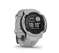Garmin Instinct 2 Solar, Smartwatch, 45mm, Rugged design, Ricarica solare, Autonomia infinita, +30 app multisport, GPS, Cardio, SpO2,Garmin Pay, Connect IQ (Mist Gray)