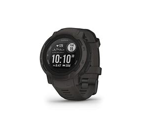 Garmin Instinct 2X, Solar rugged 50mm GPS smartwatch, Graphite | Autonomia infinita, Display 1,1", Torcia LED, GPS Multi-banda, +30 app multisport, Cardio, SpO2, GarminPay, Connect IQ