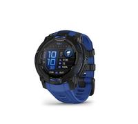 Garmin Instinct 3, 45mm, Smartwatch GPS Ultra Resistente, Black & Bolt Blue | Display AMOLED 1,2", Lunetta in metallo, GPS Multi-band, 10ATM, Torcia LED, 90+ App per lo Sport, Pay, Autonomia 18 giorni