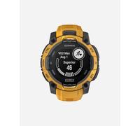 Garmin Instinct 3, Smartwatch, 45mm, Display SOLAR, Lunetta in alluminio, GPS Multi-band, 10ATM, Torcia LED, 90+ App per lo Sport, Pay, Connect IQ, Autonomia 28 giorni (Sunburst)