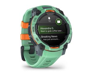 Garmin Instinct 3 AMOLED 3,05 cm (1.2 ) 45 mm Digitale 390 x 390 pixel Schermo touch Verde GPS (satellitare) - Nouvo