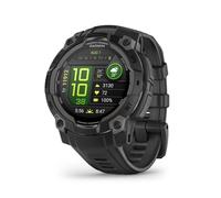 Garmin Instinct 3, Smartwatch, 45mm, Display AMOLED 1,2", Lunetta in metallo, GPS Multi-band, 10ATM, Torcia LED, 90+ App per lo Sport, Pay, Connect IQ, Autonomia 18 giorni (Black)